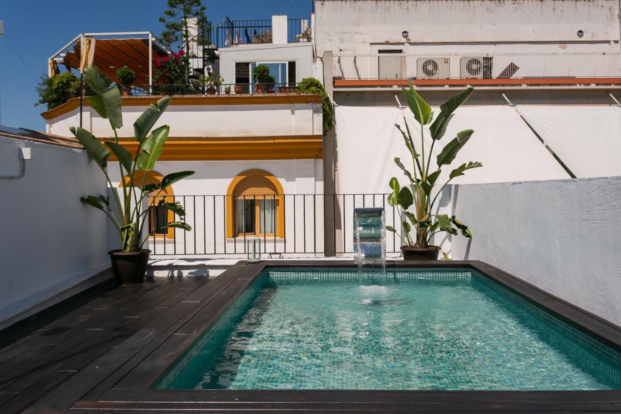 Lujoso Apartamento Con Piscina Compartida 3 塞维利亚 外观 照片