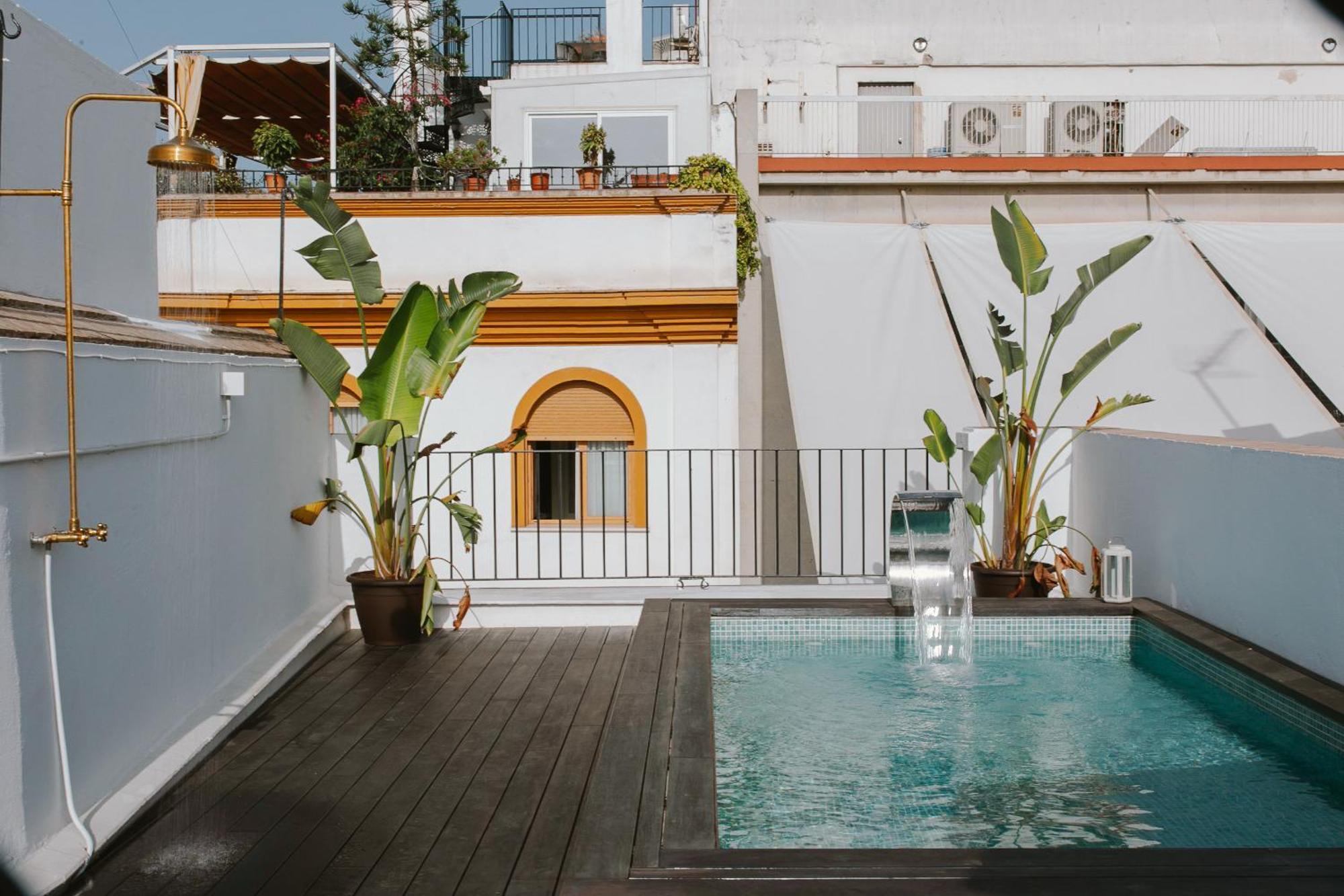 Lujoso Apartamento Con Piscina Compartida 3 塞维利亚 外观 照片